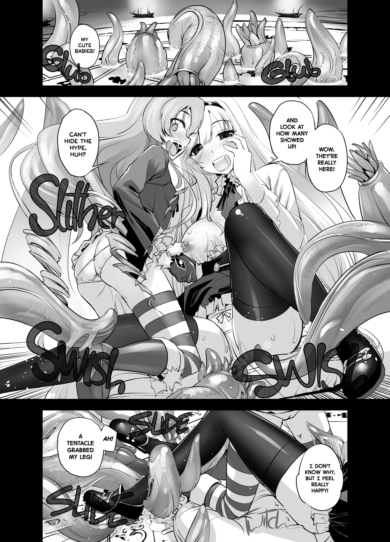 Anna to Majo no Shokushu Yuugi | Anna and the Witch's Tentacles page 11 full