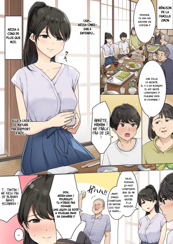 [Wakamatsu] Shinseki no Onee-san ni Fudeoroshi Shitemorau Ohanashi [French] cover