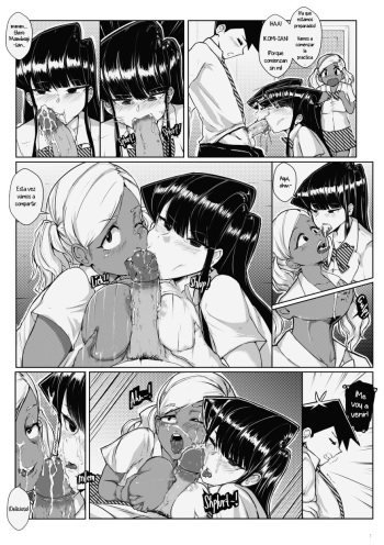 Komi x Manbagi x Tadano (Komi-san wa Komyushou desu) cover