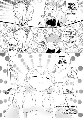 [supralpaca] Lucoa x Chaofan (Kobayashi-san-chi no Maid Dragon) [English] cover