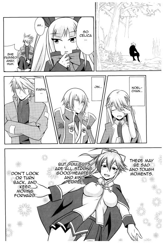 BlazBlue Ragna x Celica Hentai Doujinshi by Fisel from REVELLIUS team page 12 full