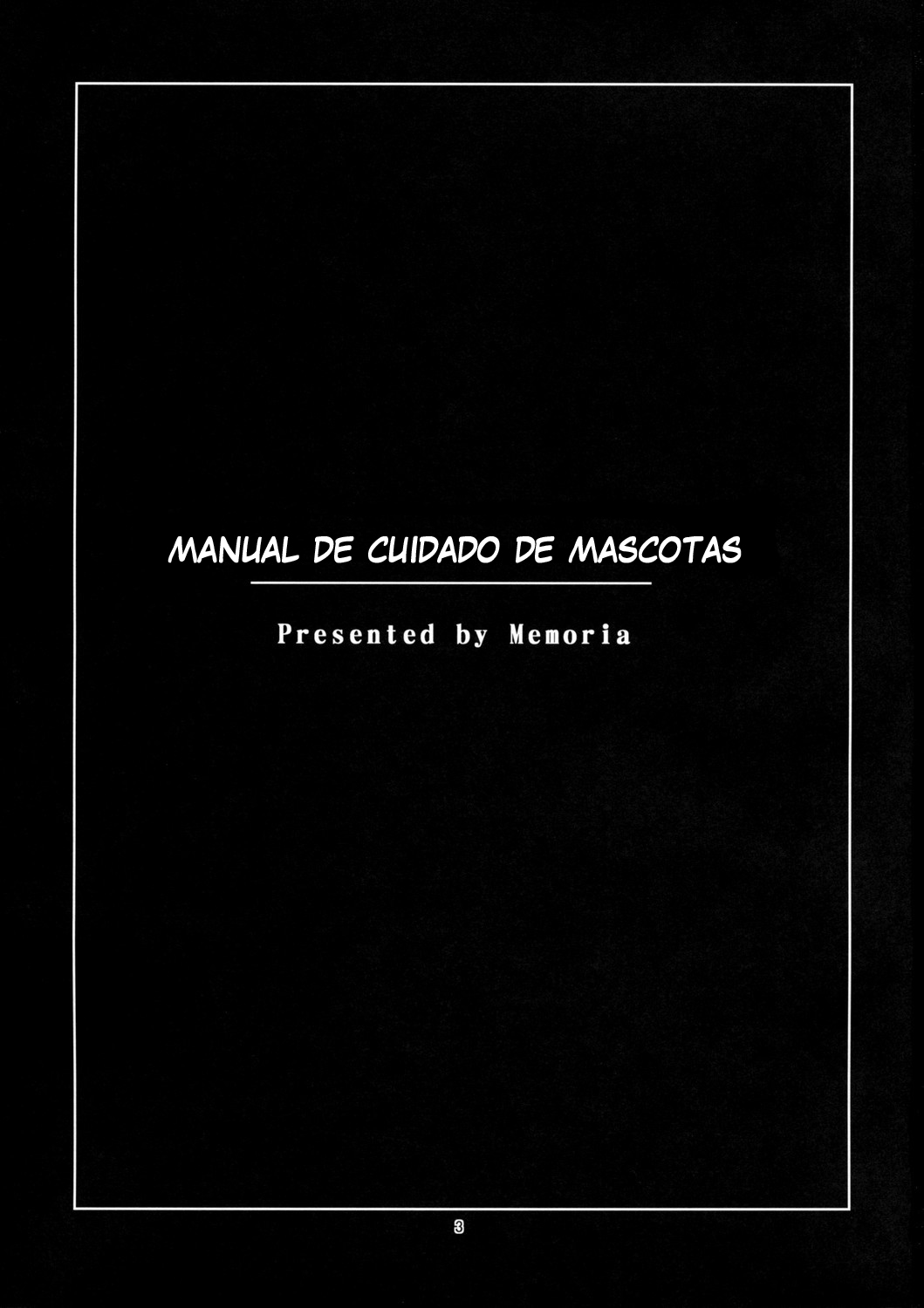Kawaii Pet no Shitsukekata | Manual de cuidado de mascotas page 2 full