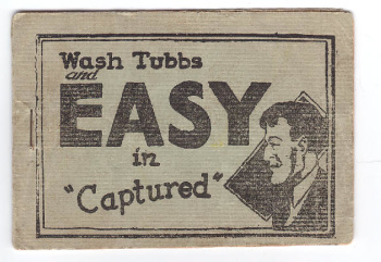 Wash Tubbs and Easy in "Captured" [English] cover