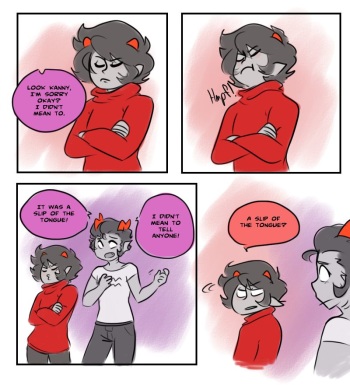 [McSiggy] Slip of the Tongue (Homestuck) cover