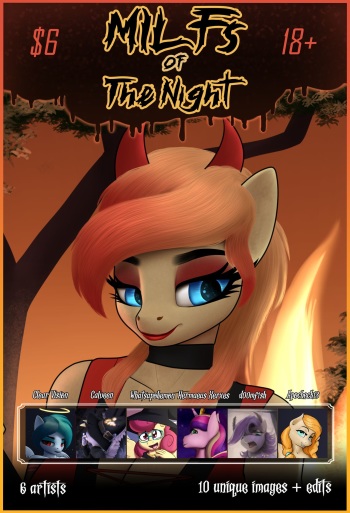 (Various) MILFs of the Night (My little pony) cover