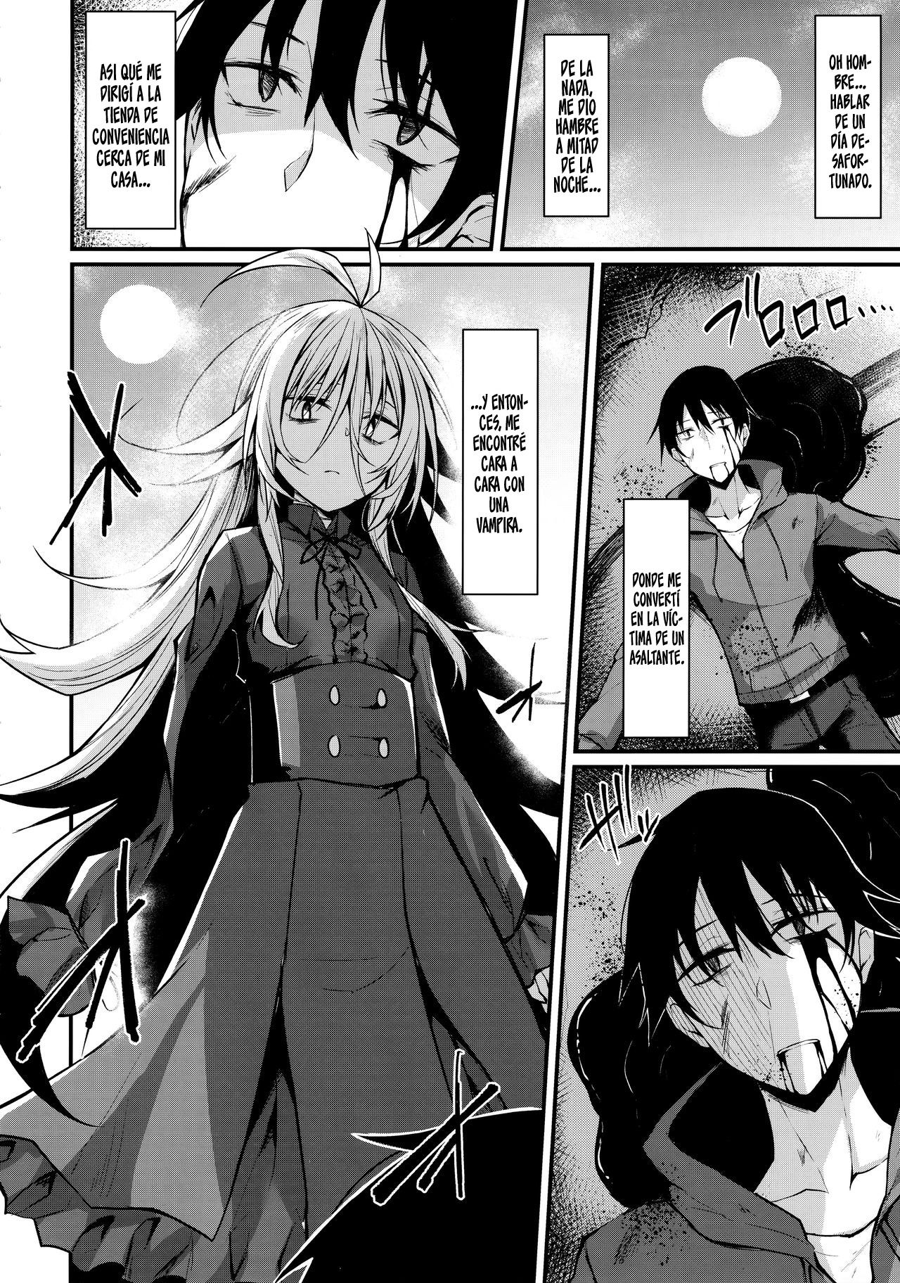 Haikei, Kyuketsuki ni Hirowaremashita. page 3 full