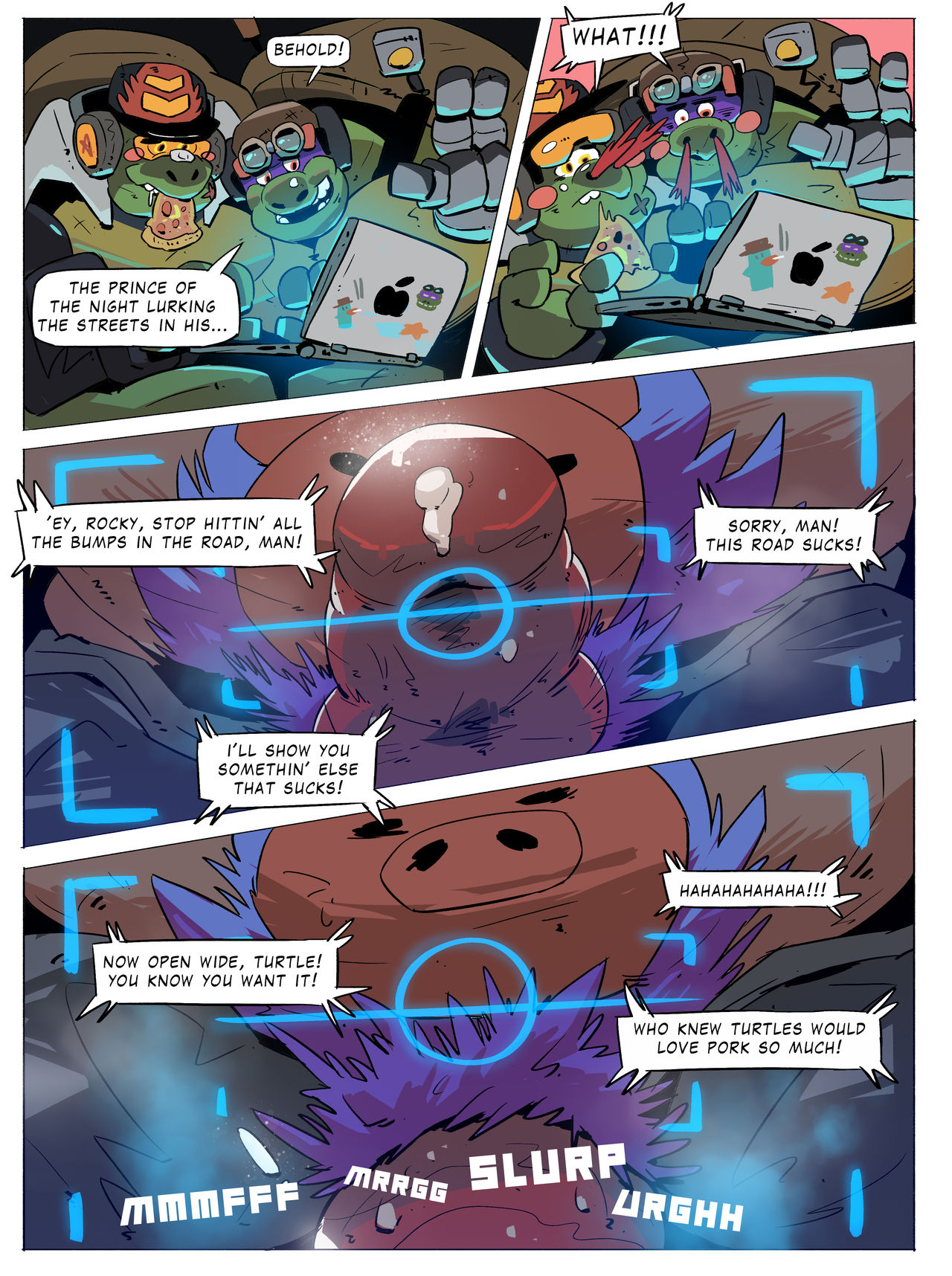 Troublesome Mutant Ninja Turtle HD page 11 full