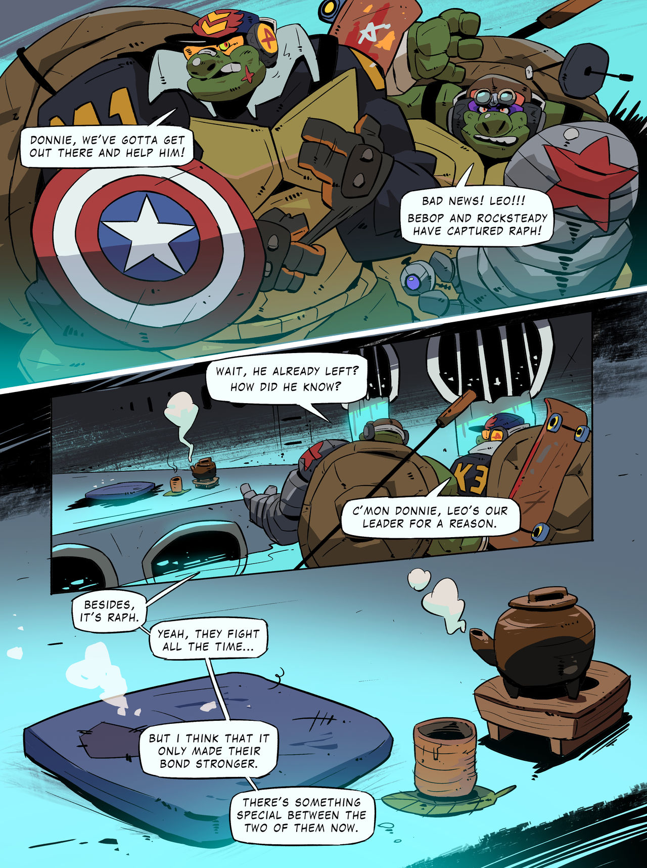 Troublesome Mutant Ninja Turtle HD page 12 full