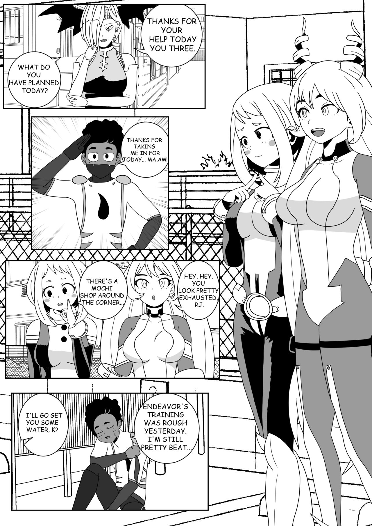 Twisting Gravity Short Comic page 2 full