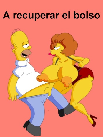 Simpsons xxx - A recuperar el bolso (Español) cover