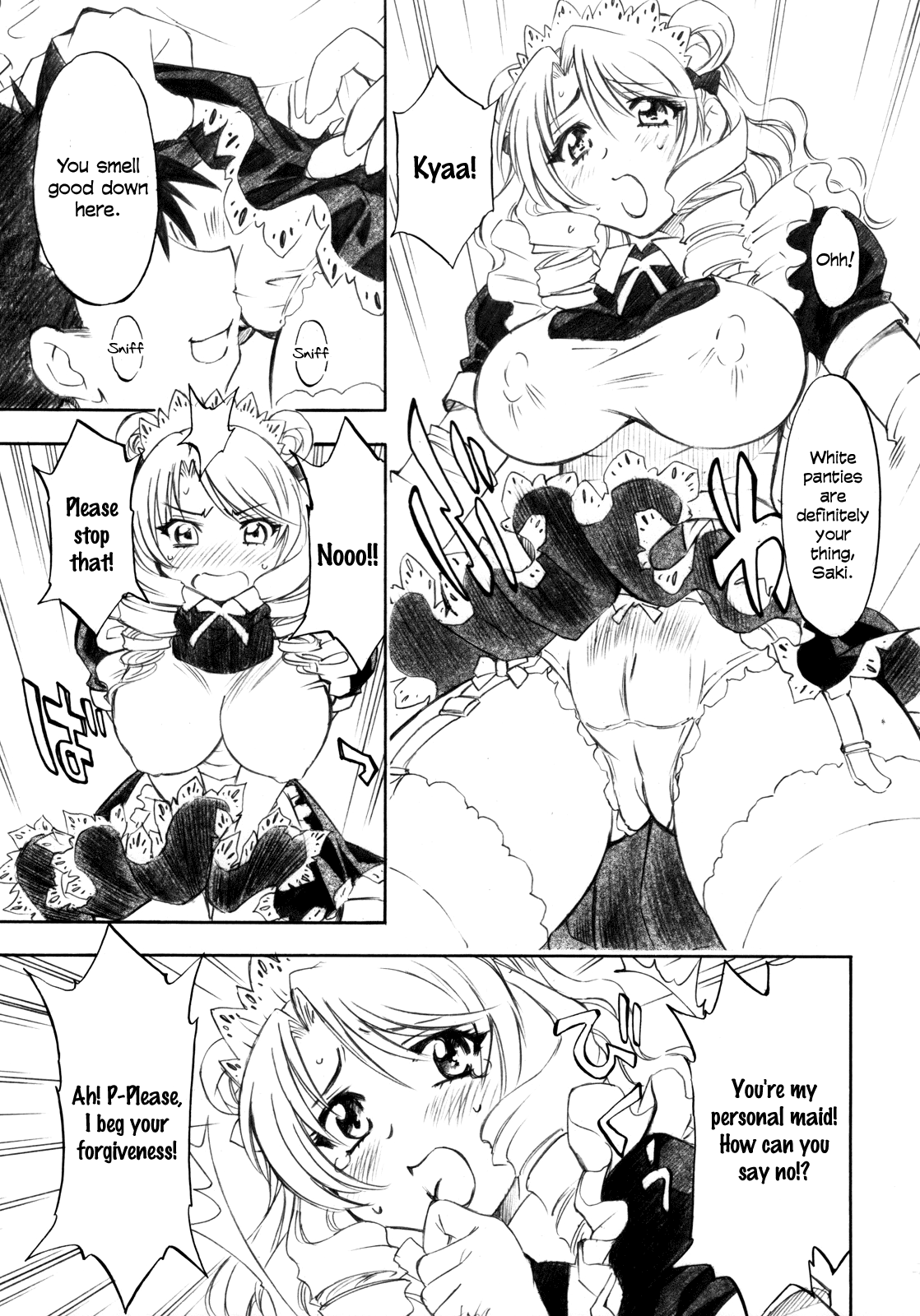Troublekko ~Saki & Aya & Rin~ page 8 full