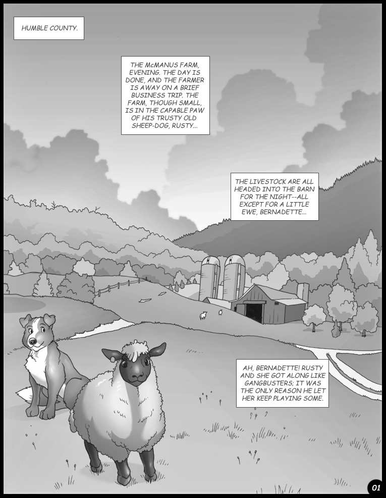 Down of the farm page 1 full
