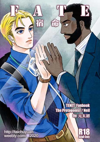 [Moto Taisho] Tennou TENET Doujin Hon - The Protagonist/Neil cover