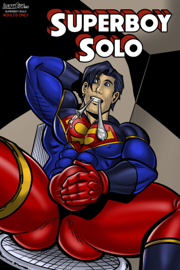 [Iceman Blue] Superboy Solo cover