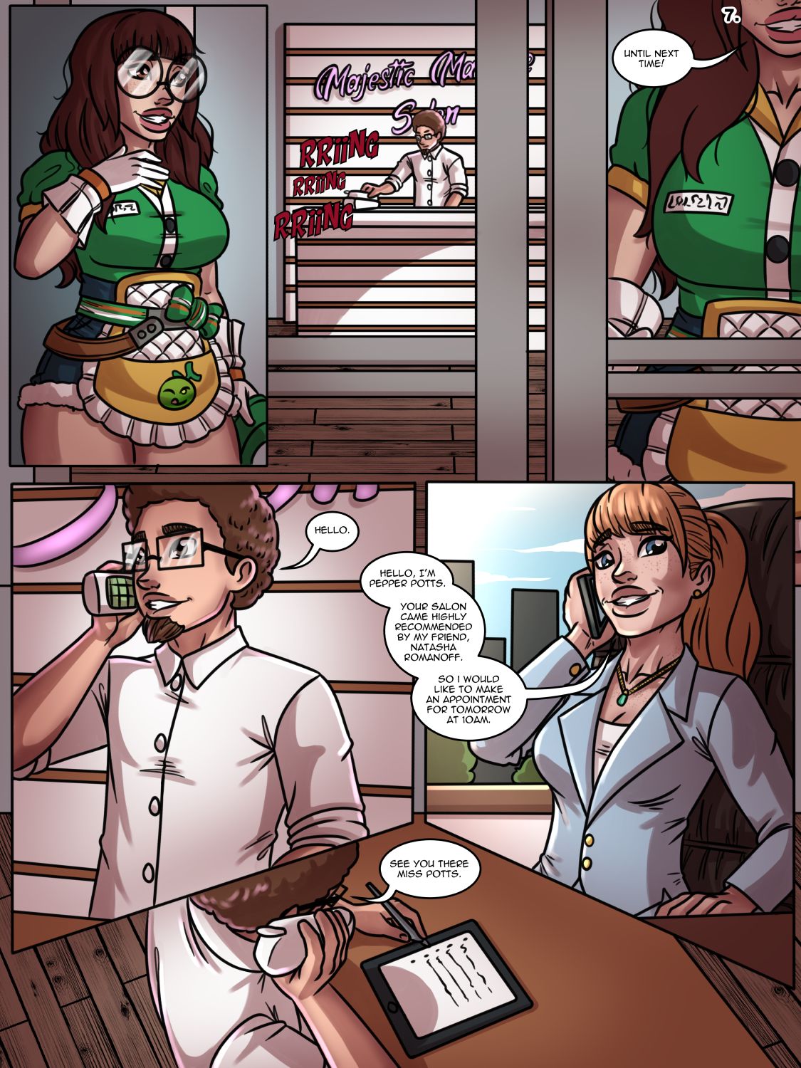 Majestic Massage Salon - Love Stories page 7 full