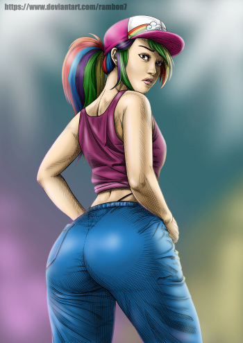 [Rambon7] Let's Train With Rainbow (Equestria Girls) cover