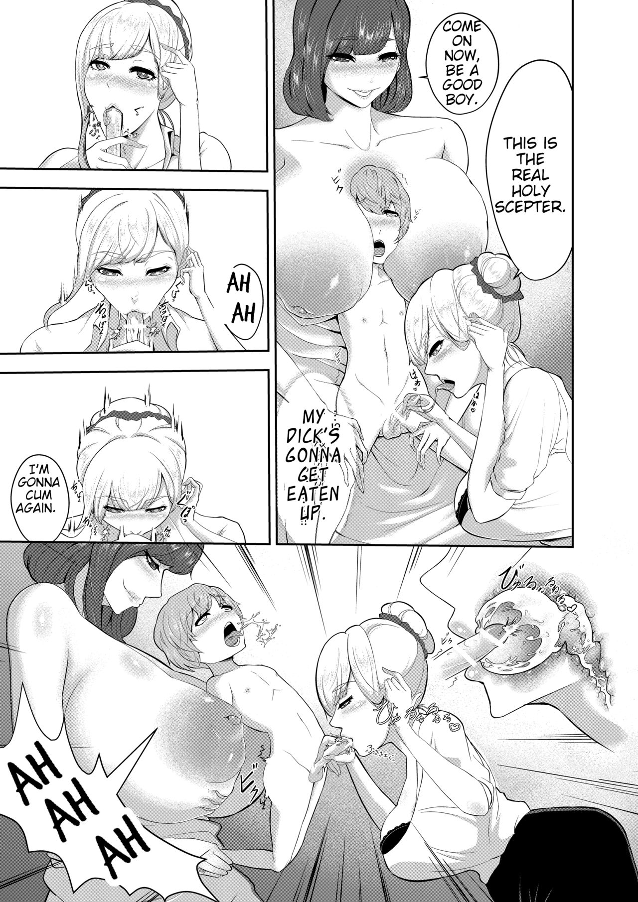 Shota Maou to Majo Dorei no Houshi | Shota Satan and the Witch Slaves Services page 9 full