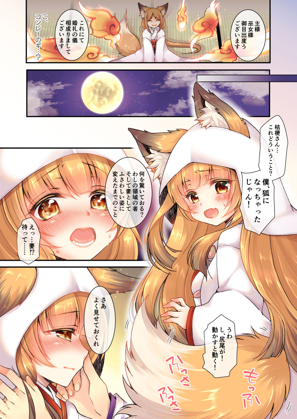 Kitsune e Yomeiri / Kisekae Appli de Kawaiku Henshin! page 11 full