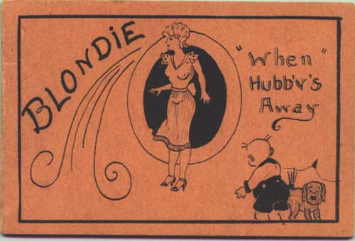 Blondie in "When Hubb'y's Away" page 1 full