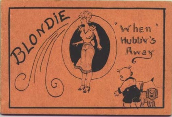 Blondie in "When Hubb'y's Away" [English] cover