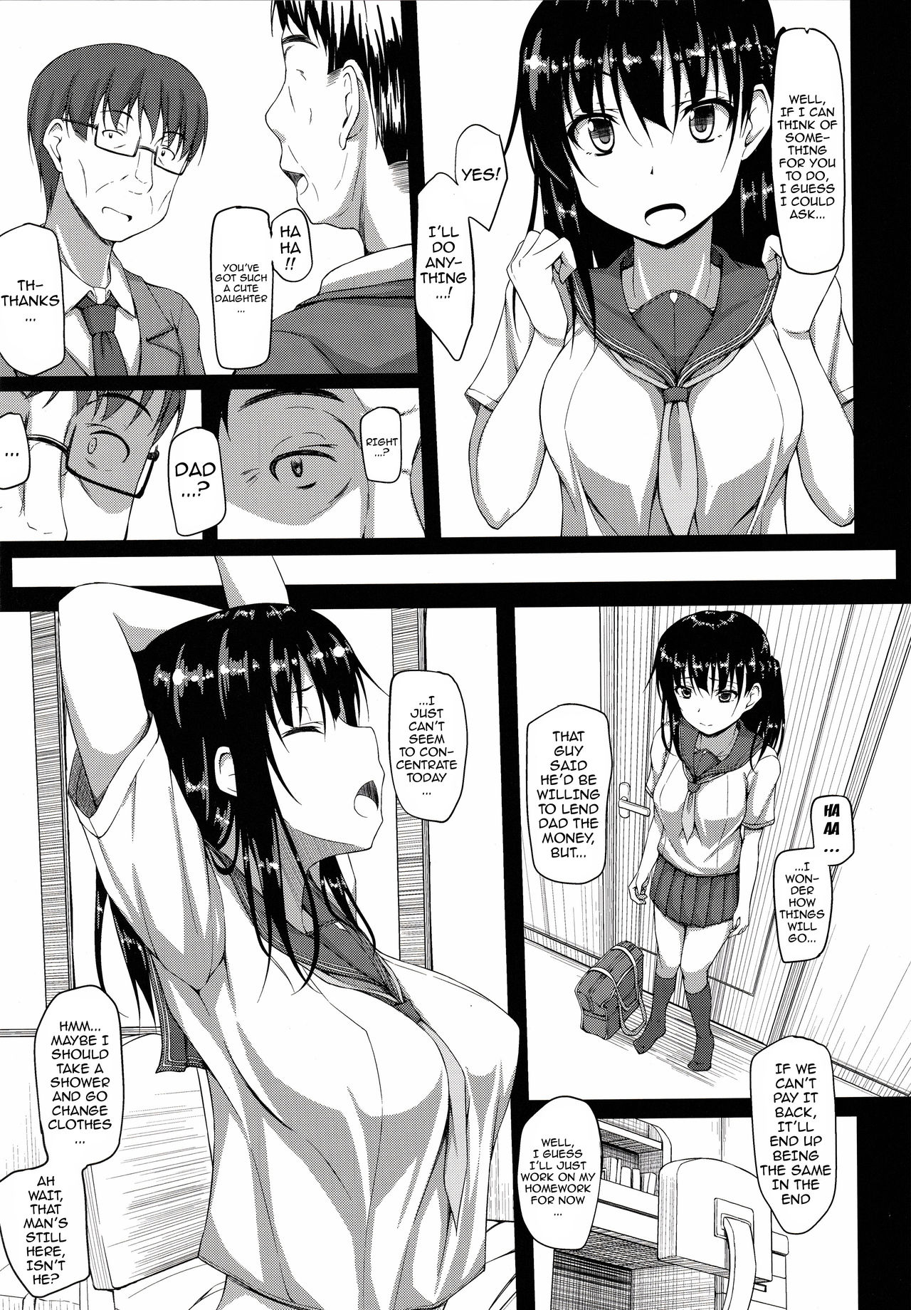 Igarashi Yuzuha Choukyou Nisshi 1 "Watashi... Yogorechaimashita" | Igarashi Yuzuha's Torture Diary 1 "I... Have Been Soiled" page 9 full