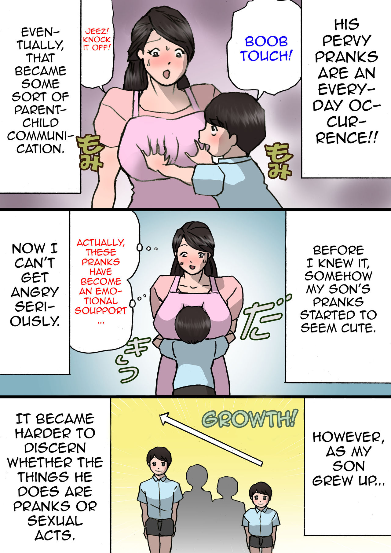 Okaa-san wa Itazura Musuko o Okorenai page 12 full