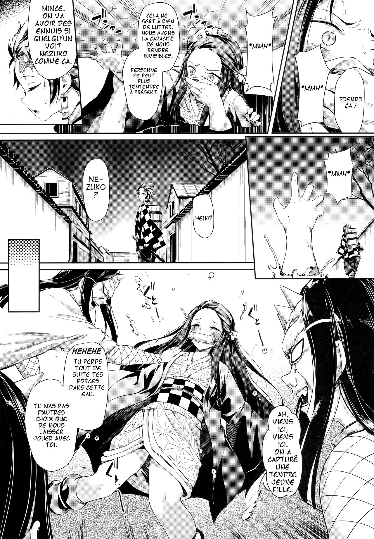 Moshi Nezuko ga Warui Hito ni Tsukamattara... page 2 full