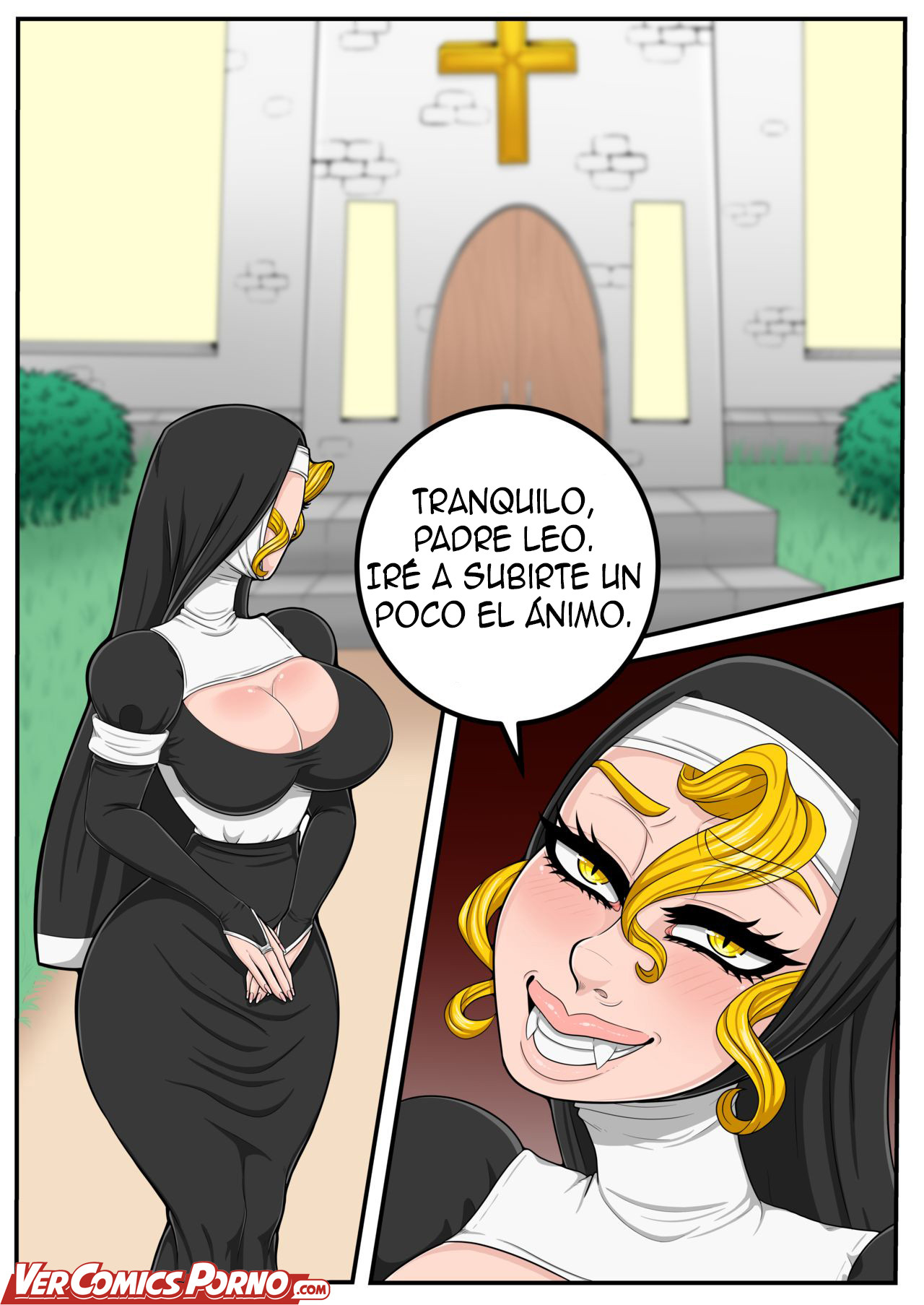 The Nun and Her Priest - Page 6 - Comic Porn XXX