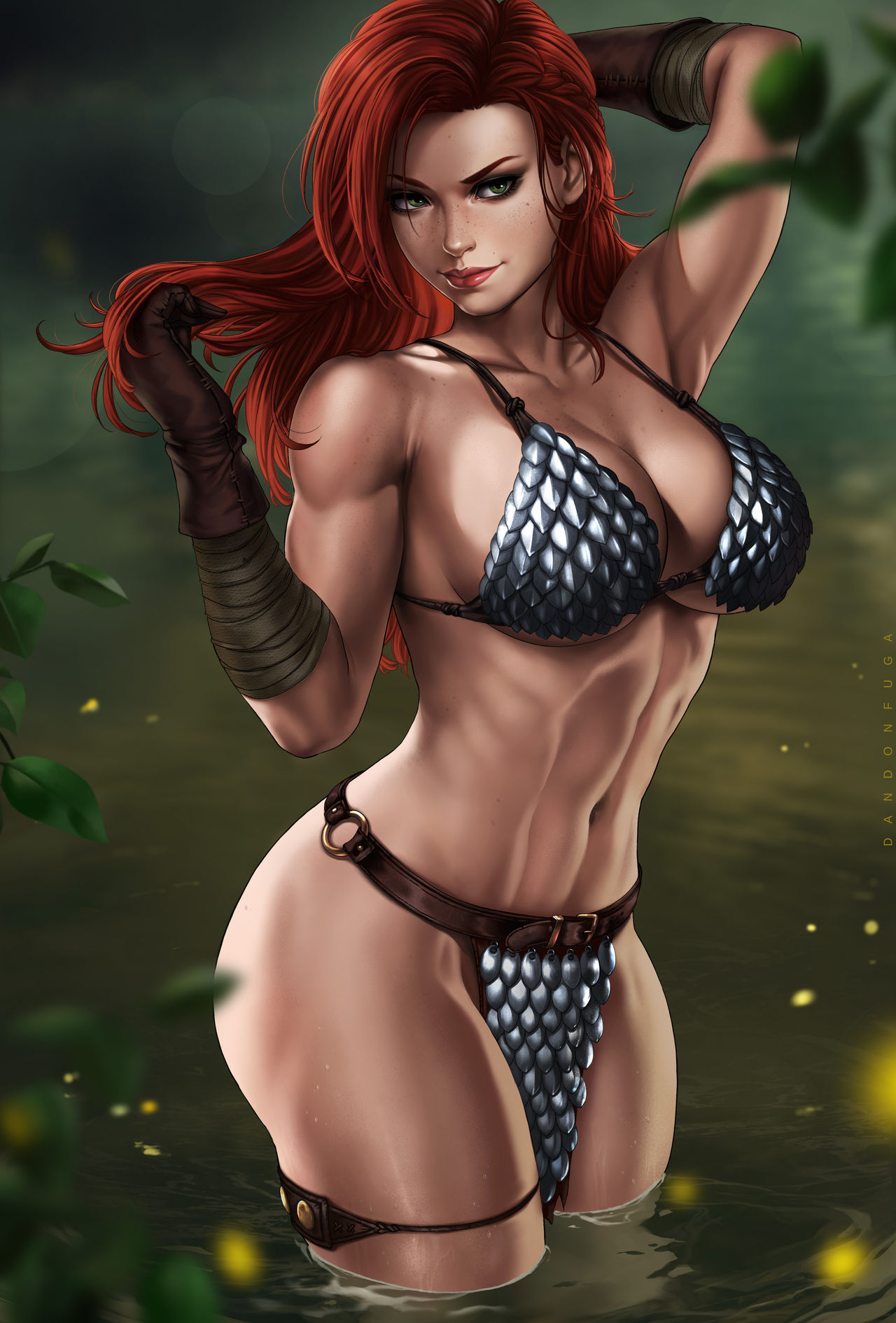 Dandonfuga- Red Sonja Collection page 1 full