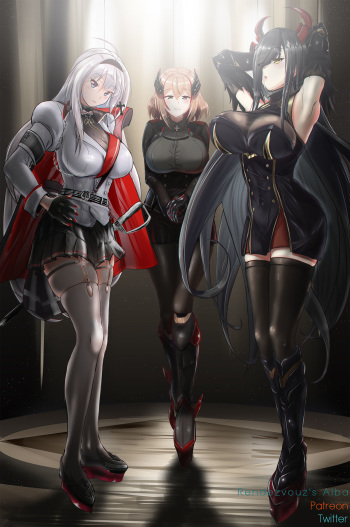 [Rendezvouz's A.] Mainz+Roon+FDG EX (Azur Lane) cover