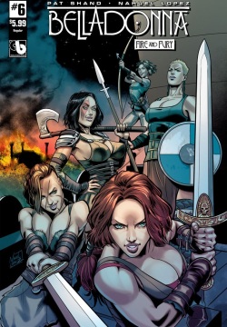 Belladonna: Fire and Fury #6 Variant Covers