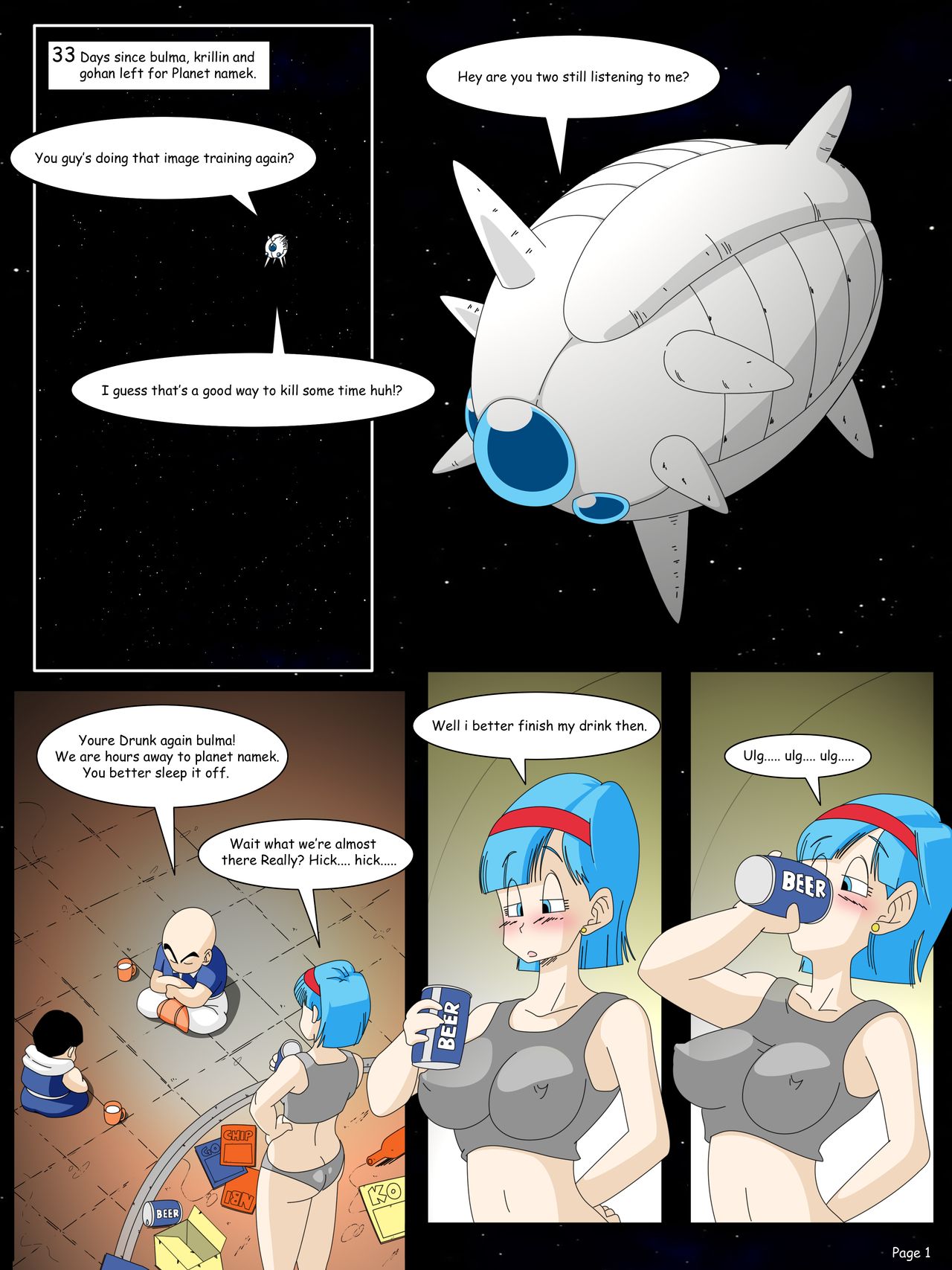 Bulma's Nightmare page 5 full