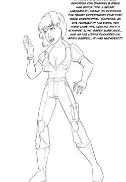 April the Mutant Turtle