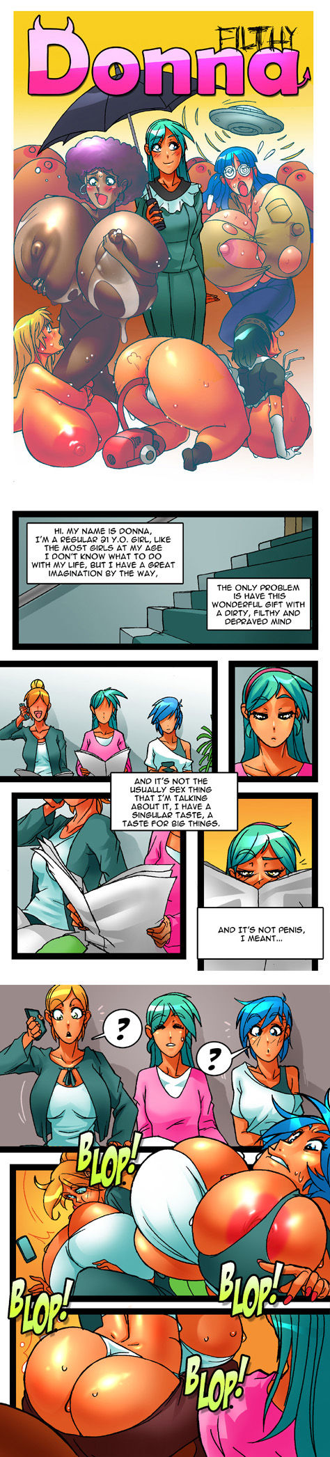 Filthy Donna Complete page 1 full