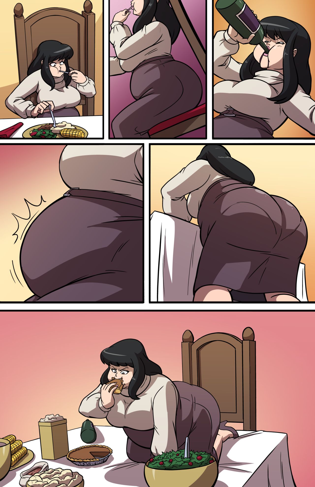 Big Meal + Thanksgiving battle page 11 full