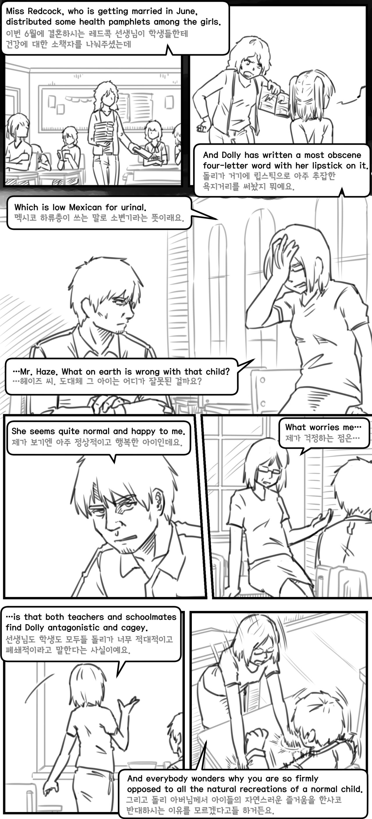 Lolita Comicalized #16 | 만화로 쉽게 읽는 롤리타 #16 page 6 full