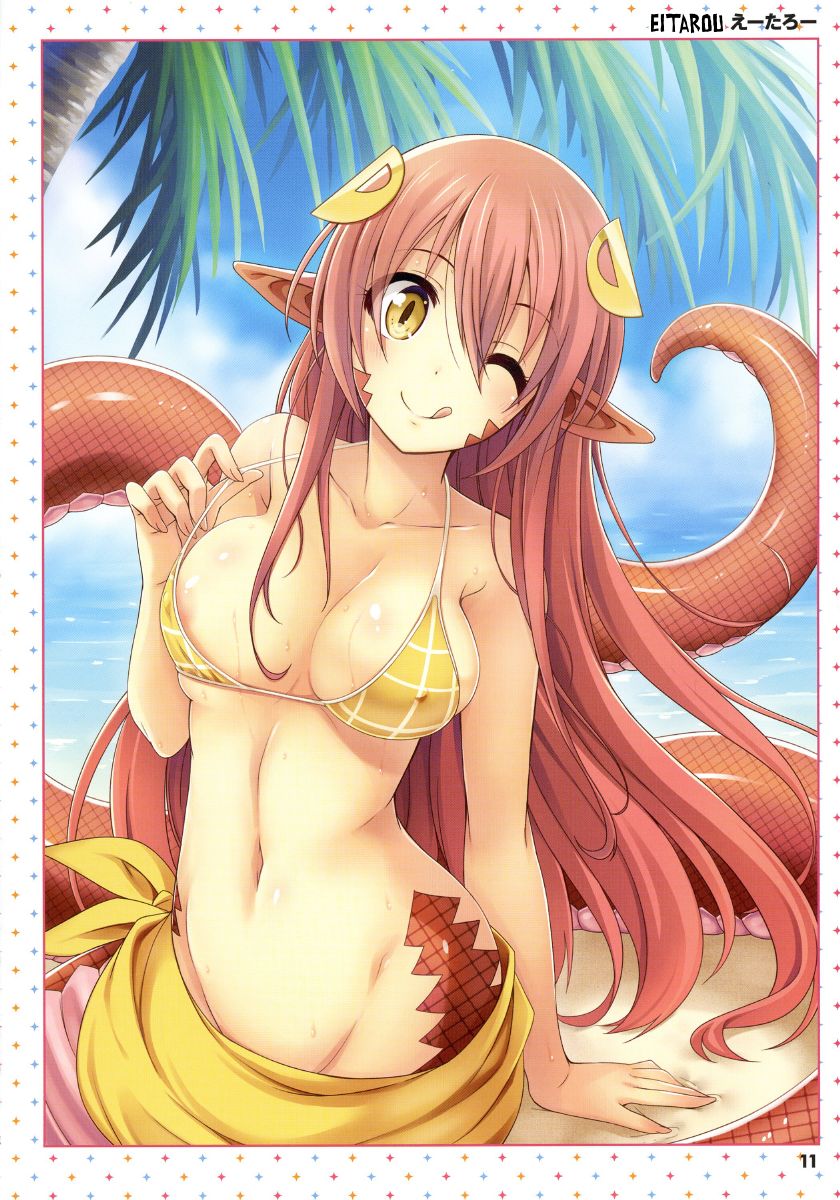Monster Musume no Iru Nichijou -Everyday Life with Monster Girls- ANOTHER CREATOR VISUAL FAN BOOK page 11 full