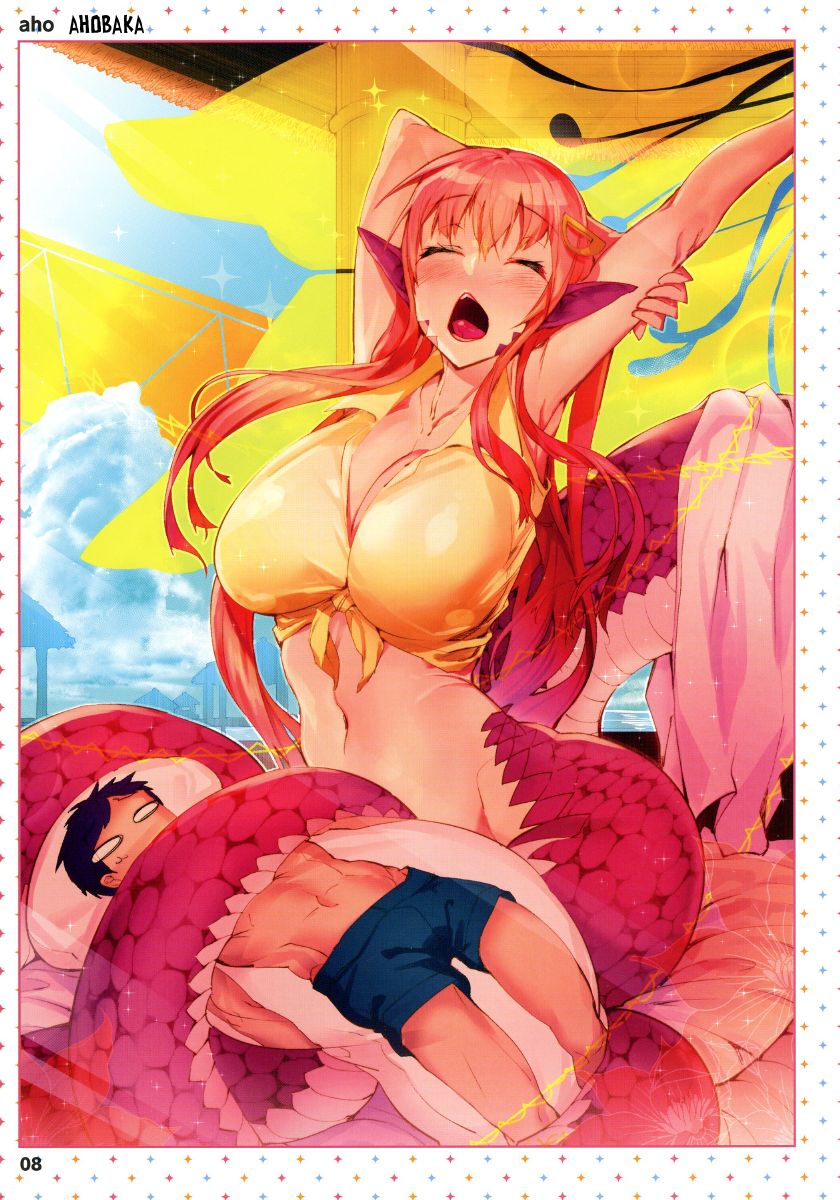 Monster Musume no Iru Nichijou -Everyday Life with Monster Girls- ANOTHER CREATOR VISUAL FAN BOOK page 8 full