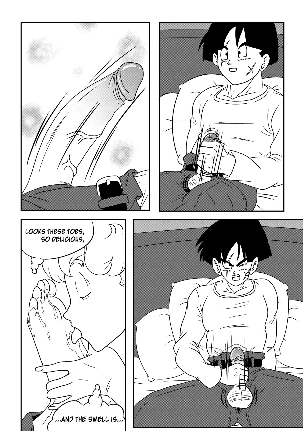 Vegeta - The paradise in his feet page 4 full