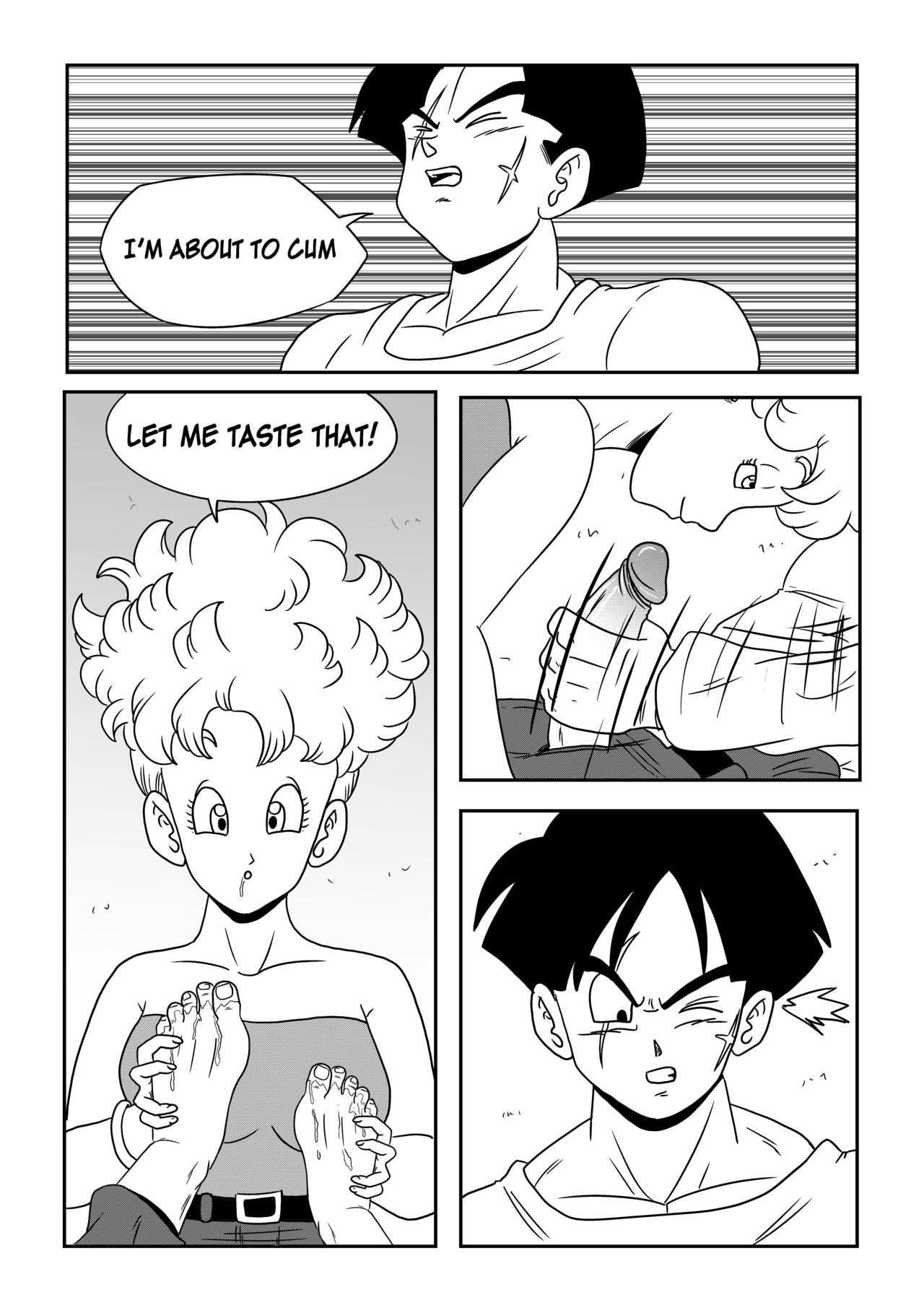 Vegeta - The paradise in his feet page 5 full