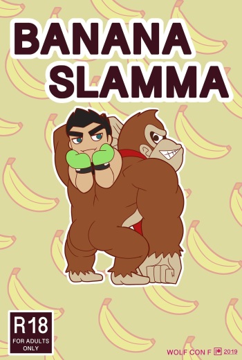 [Wolf con F] BANANA SLAMMA (Super Smash Bros. Ultimate) (Textless) cover