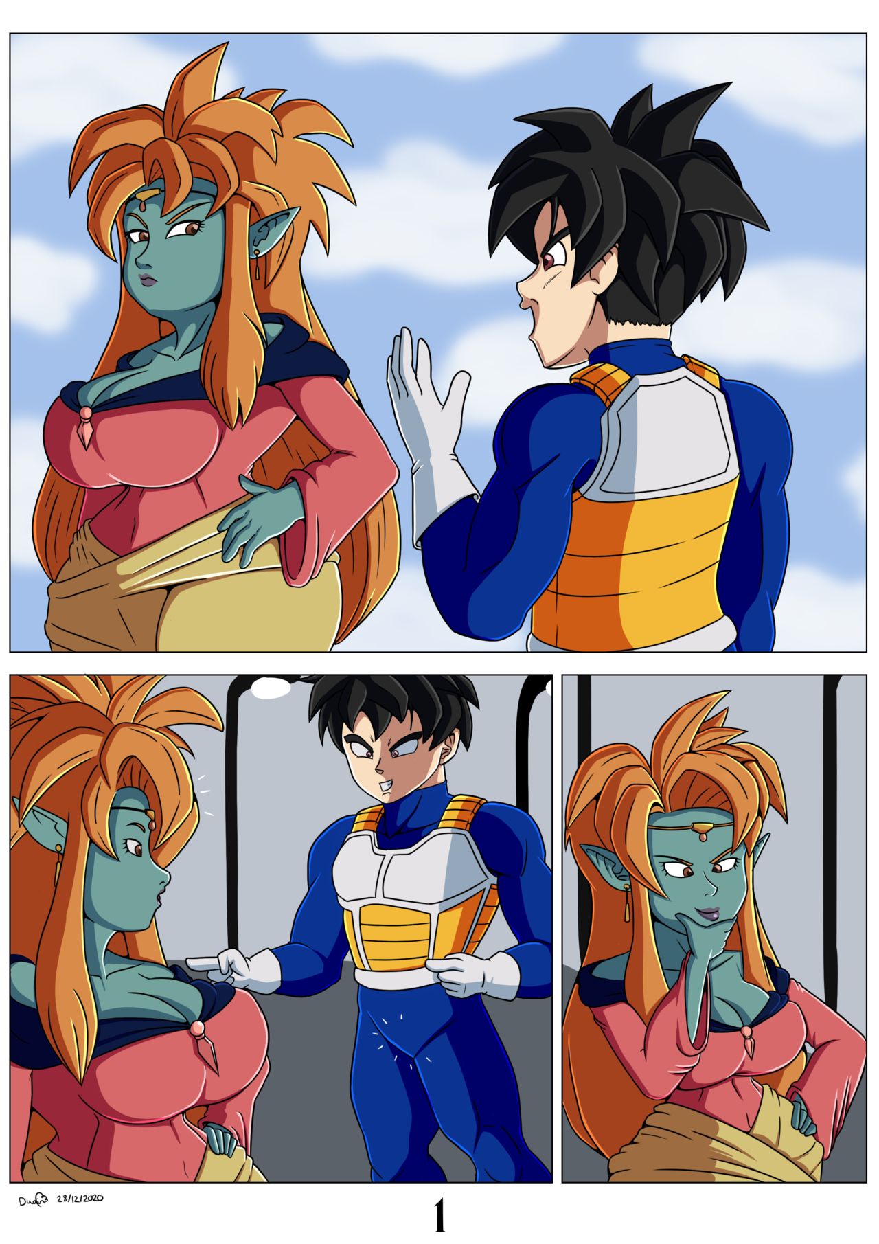 Dragon Ball: Devilish Meeting page 1 full