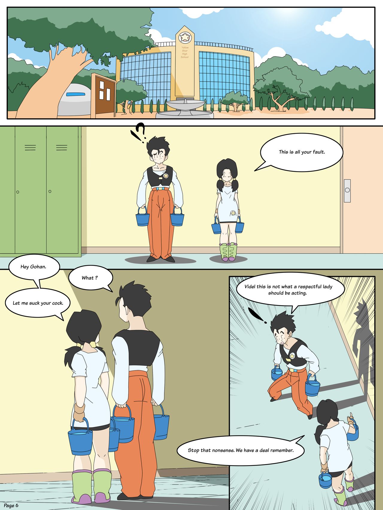 Dragon Ball Yamete: Romantic Hentai Comedy page 12 full