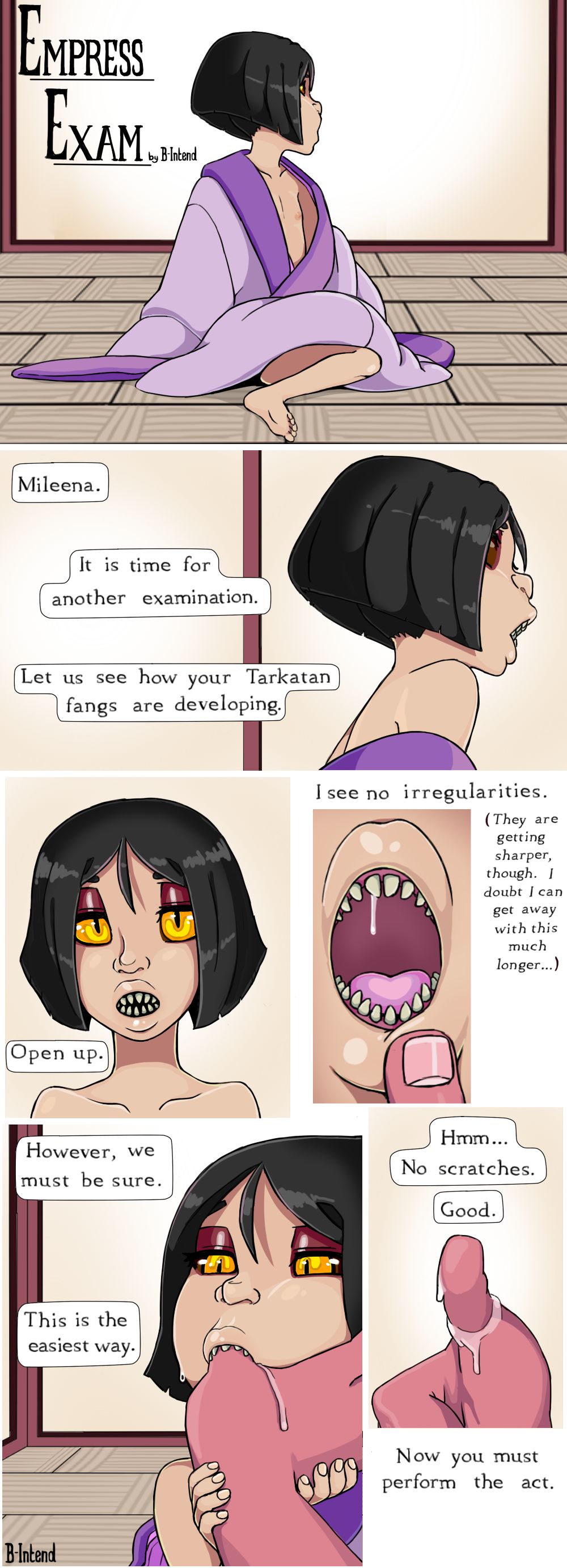 Empress Exam page 1 full