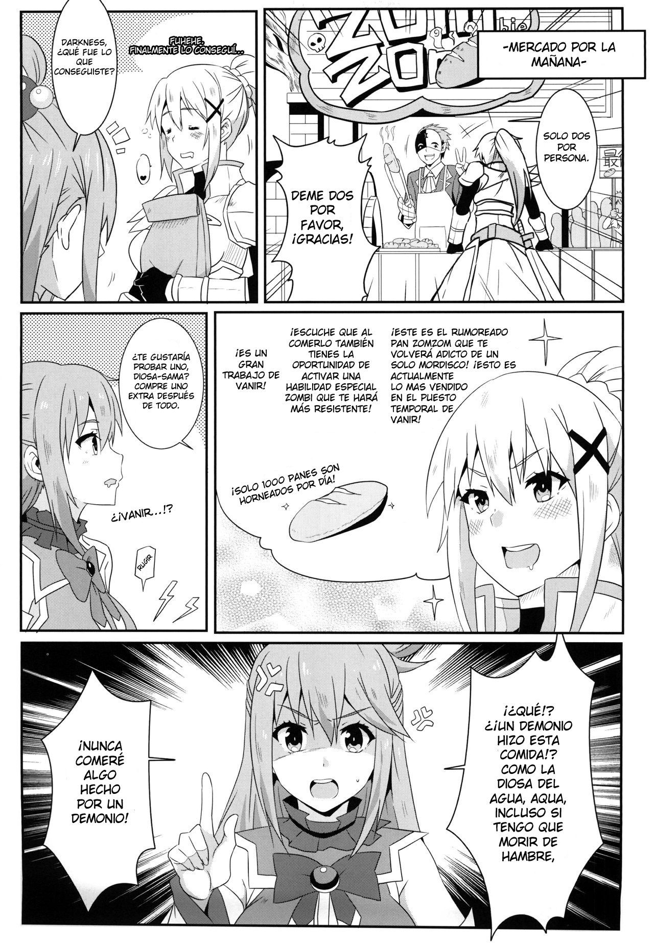 Megumin ni Kareina Shasei o! 4 | ¡Bendiciendo a Megumin con una Magnífica Explosión! 4 page 5 full