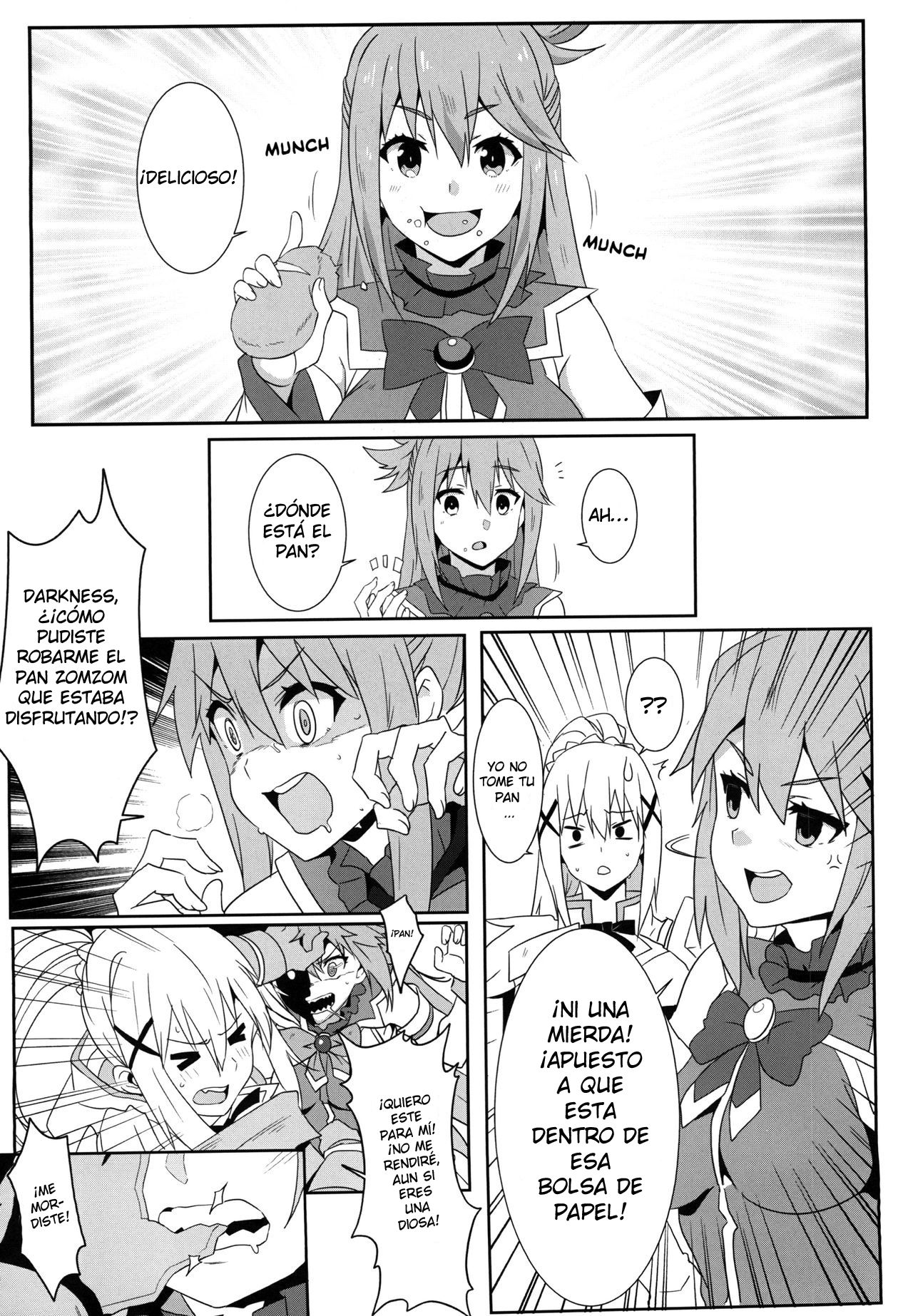 Megumin ni Kareina Shasei o! 4 | ¡Bendiciendo a Megumin con una Magnífica Explosión! 4 page 6 full