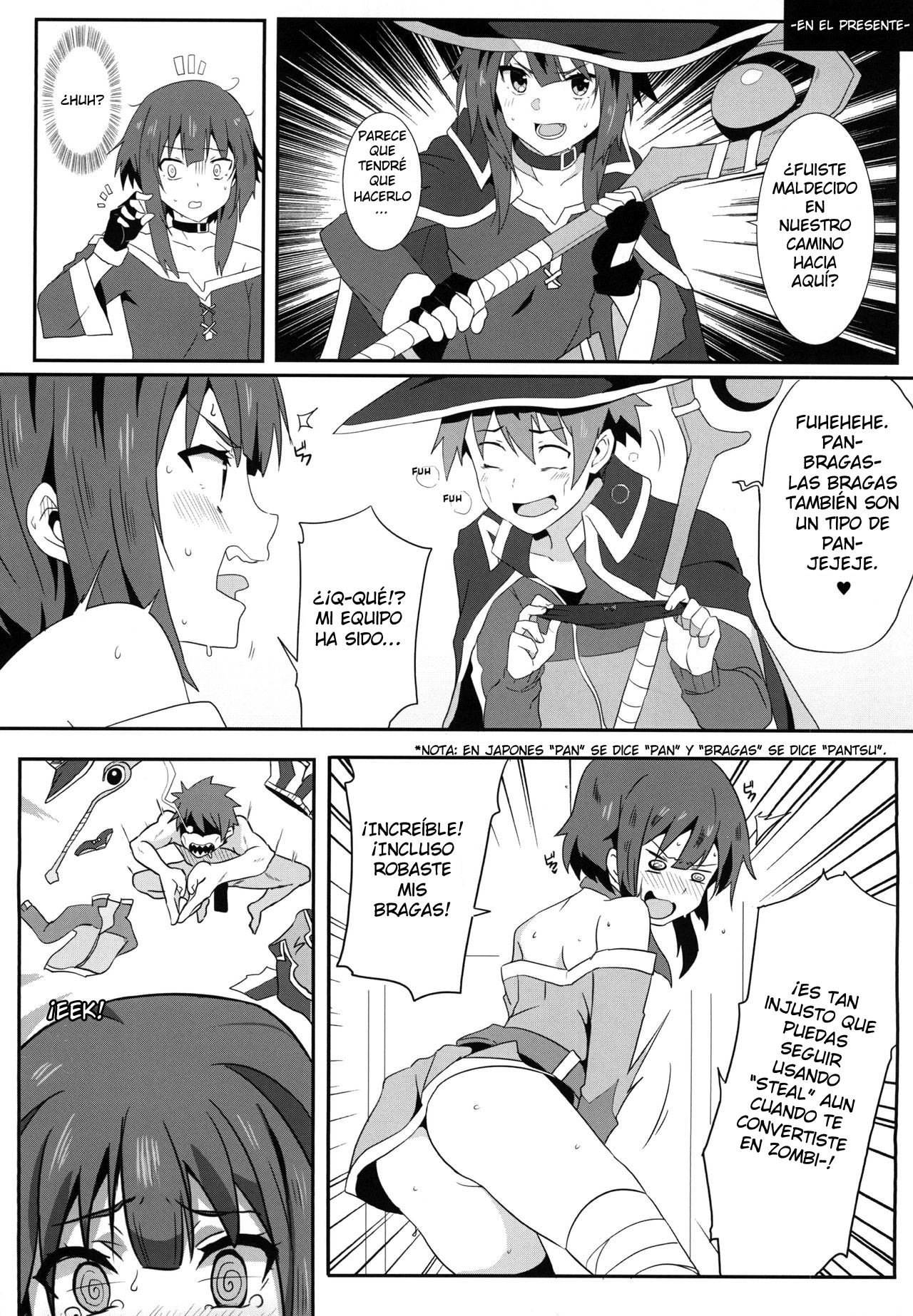 Megumin ni Kareina Shasei o! 4 | ¡Bendiciendo a Megumin con una Magnífica Explosión! 4 page 8 full