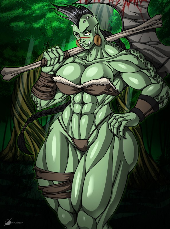 Muscle Girls page 9 full