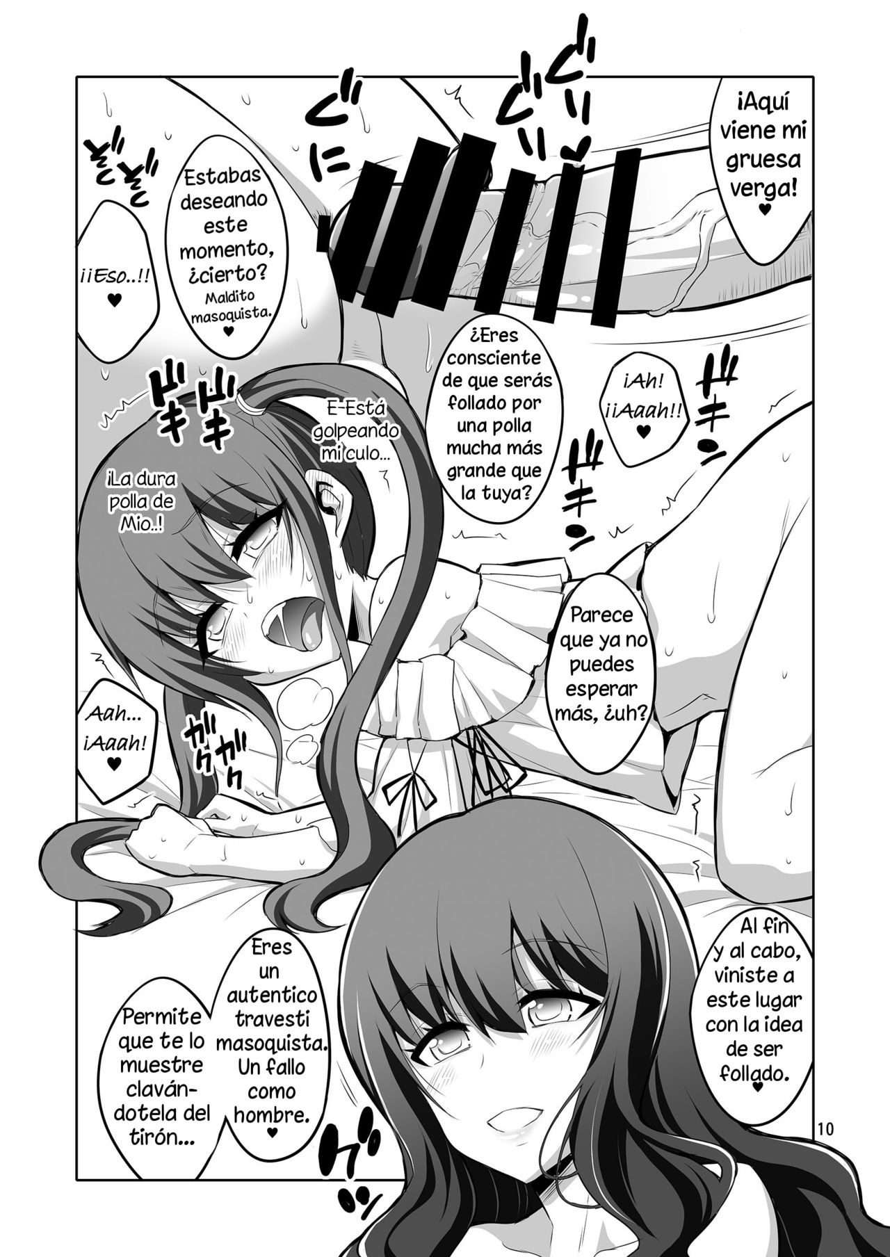 Futanari Onee-san x Otokonoko Gyaku Anal Fuuzoku Mesu Ochi Choukyou page 10 full