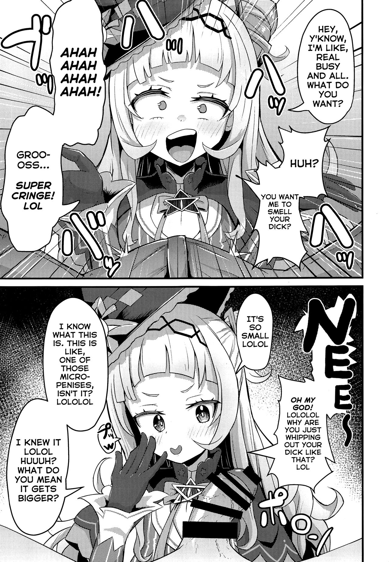 Onegaishimasu Ikkai dake de Ii no de Toriaezu Kaide Kudasai | Please! Just Once Is Fine, So Smell My Dick! page 8 full